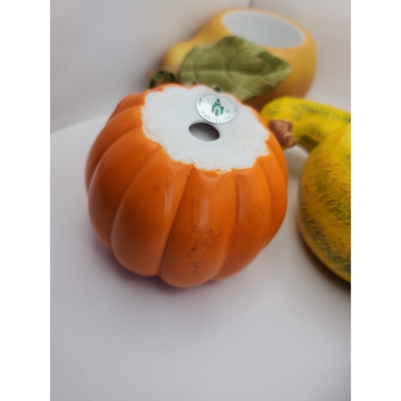 Partylite HARVEST MEDLEY Votive Candle Holders Fall Fruit Veggies P7258 ~ NICE! - Picture 16 of 16